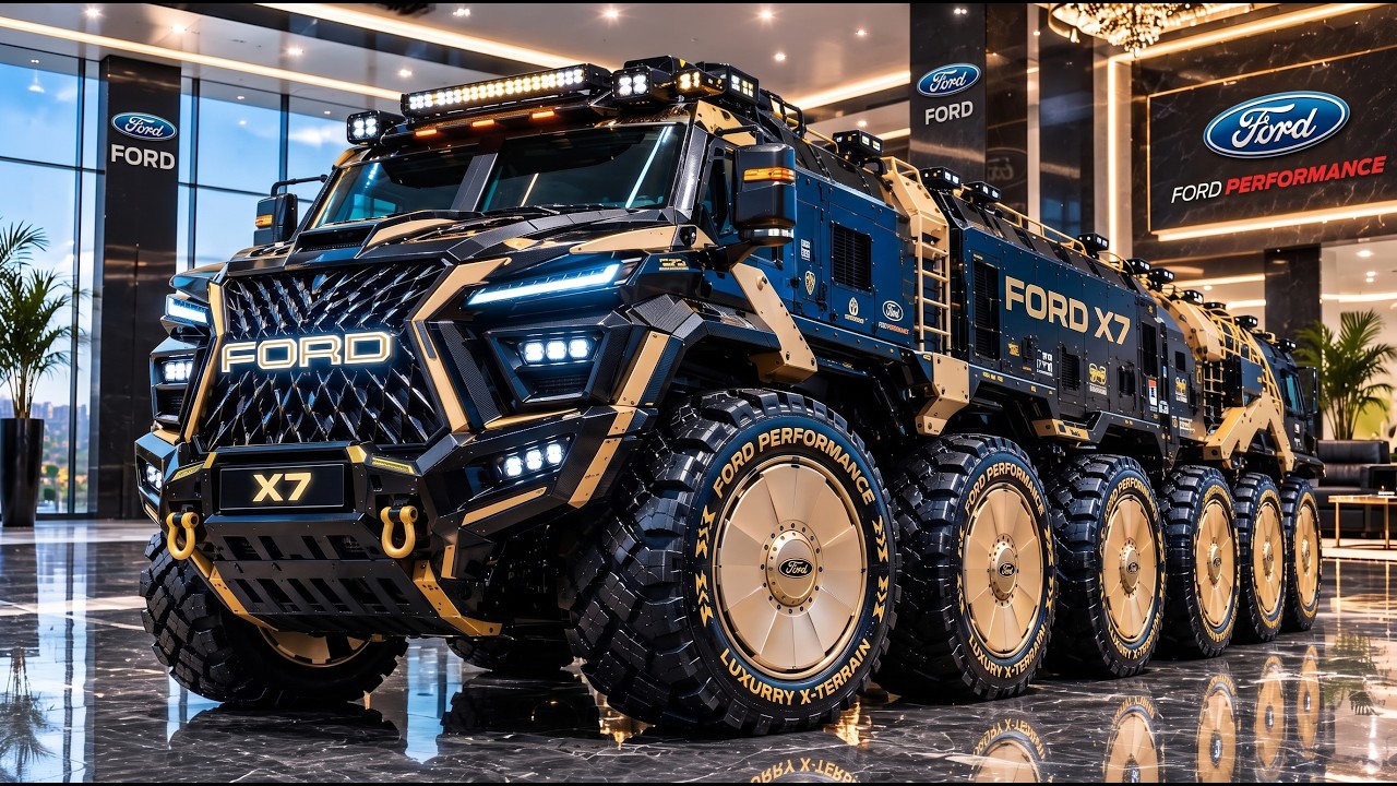 🤯 2027 Ford X7 Revealed?! The INSANE Luxury Motorhome of the Future! 🚐🔥