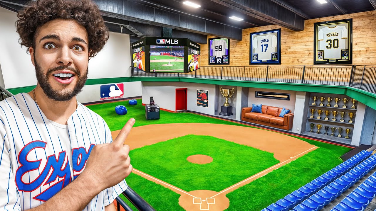 Ночь в Ultimate Baseball Airbnb ($2000/ночь)