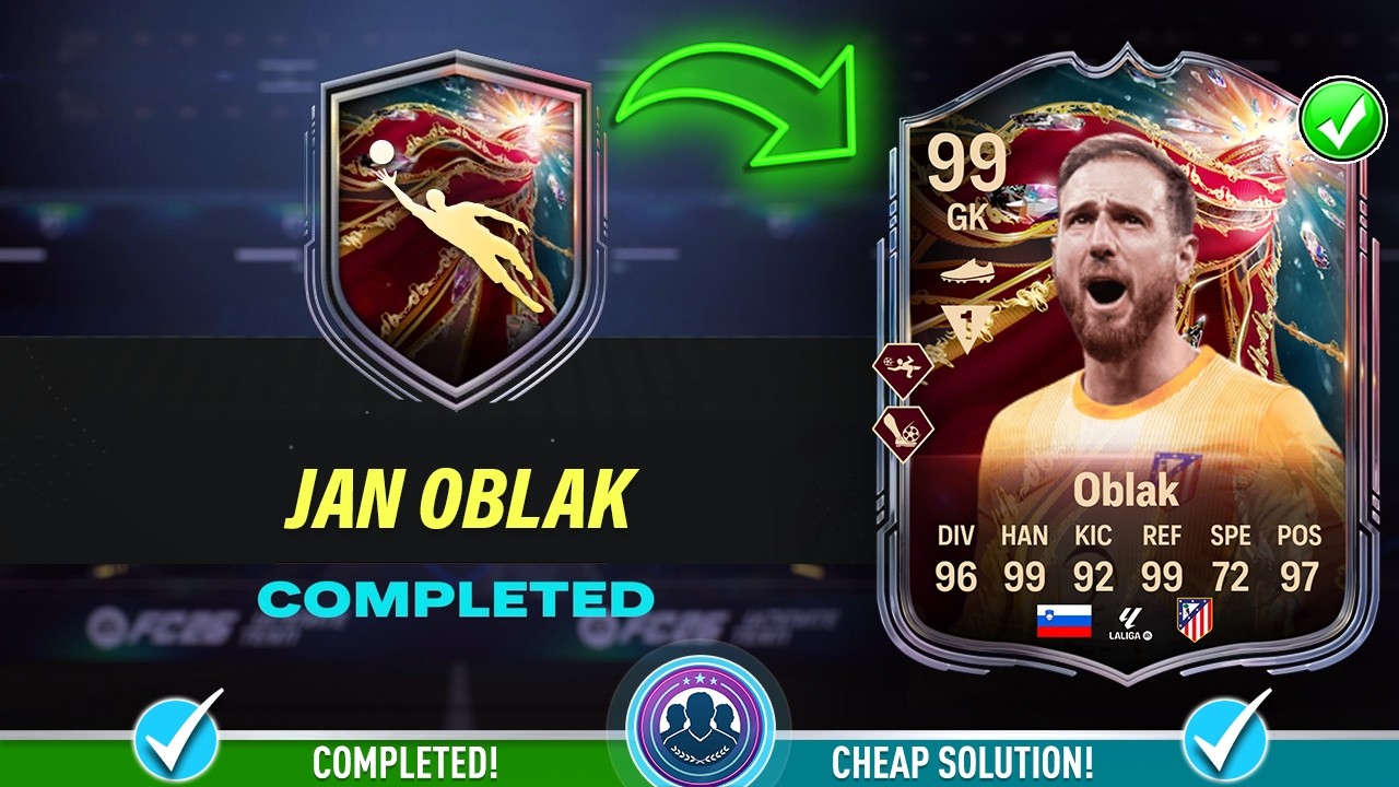 99 Knockout Royalty Jan Oblak SBC Solution - Cheap Solution & Tips - FC 26