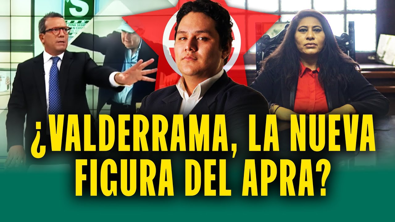 ¿Enrique Valderrama será el candidato oficial del Apra?