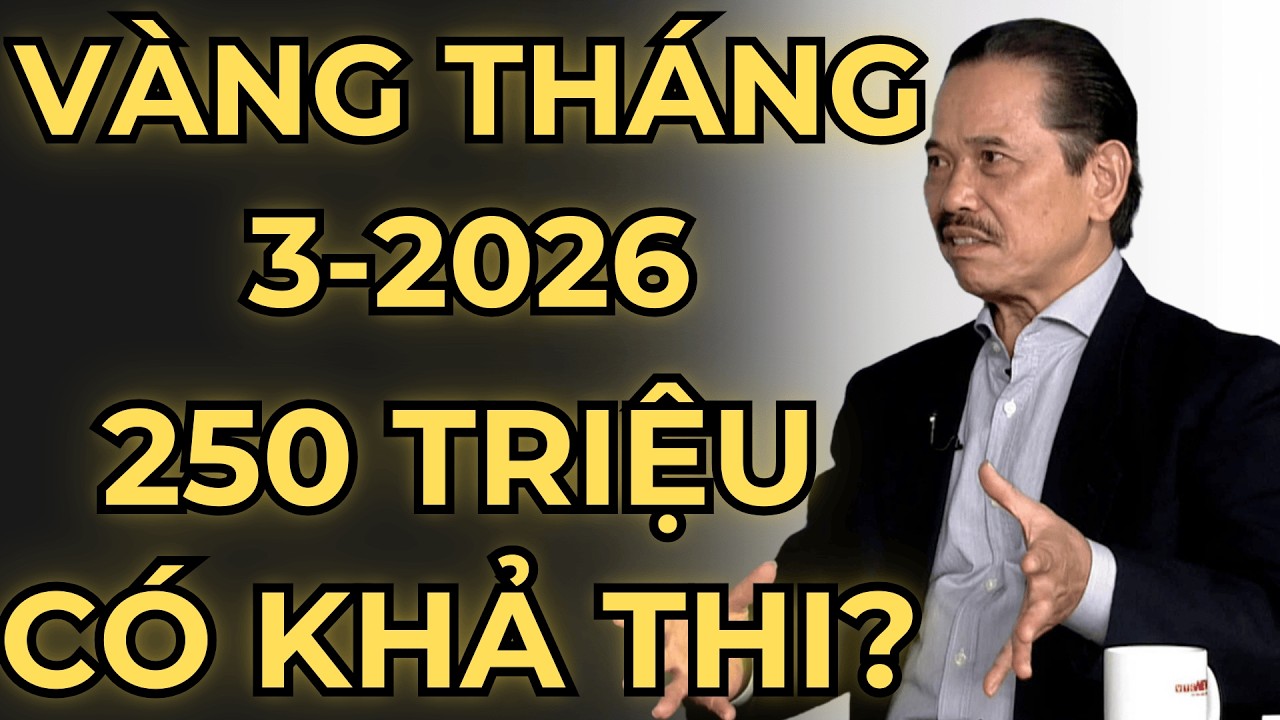 DỰ BÁO VÀNG THÁNG 3/2026: ĐỈNH HAY LÀ ĐÁY CỦA MỘT CƠN BÃO MỚI?