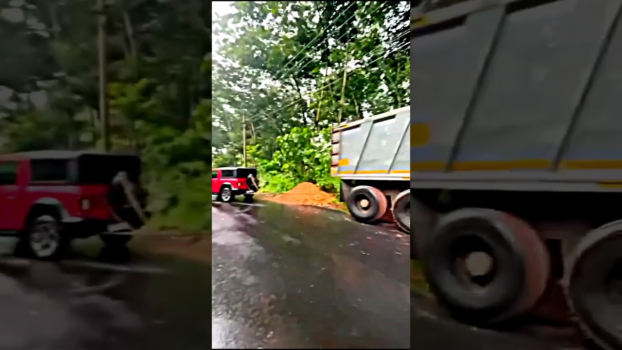 Mahindra Thar Vs Truck Tochan😱 || Monster Thar Power 😈 