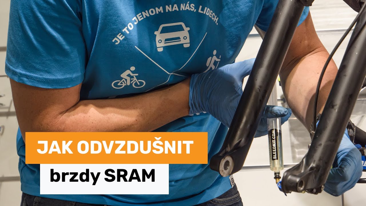 Jak odvzdušnit brzdy SRAM