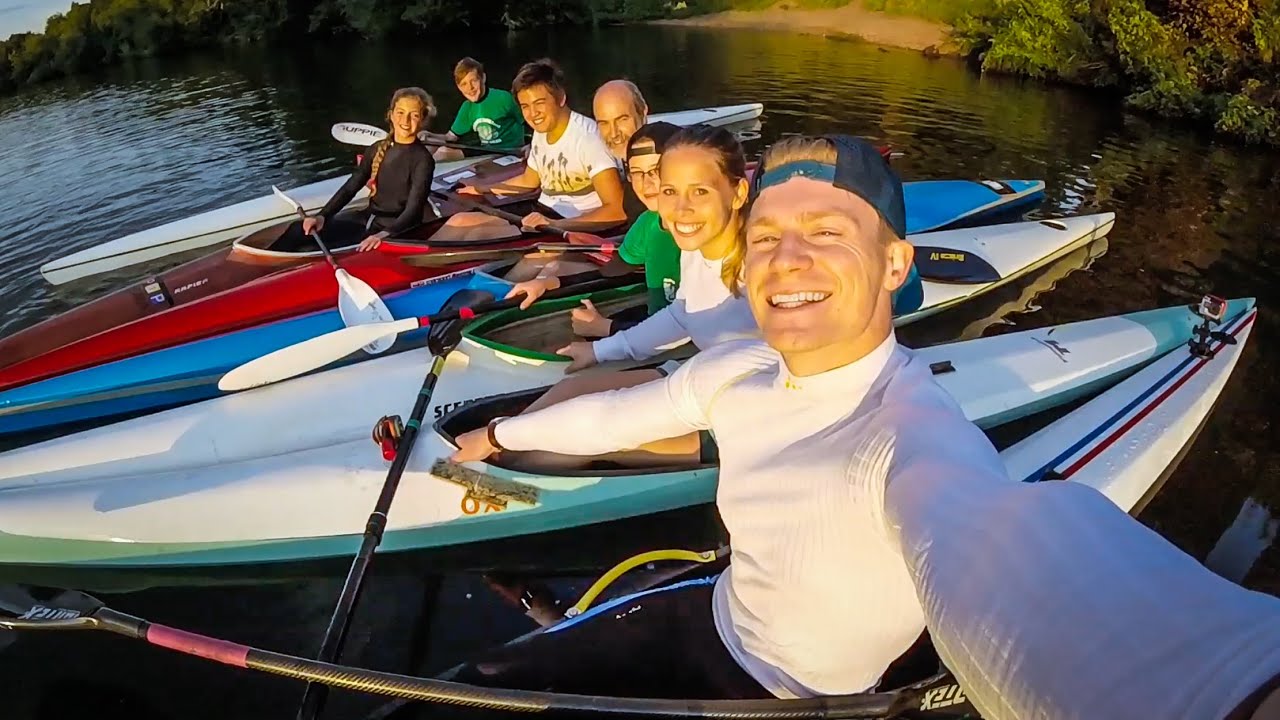 BACK IN A RACING KAYAK!