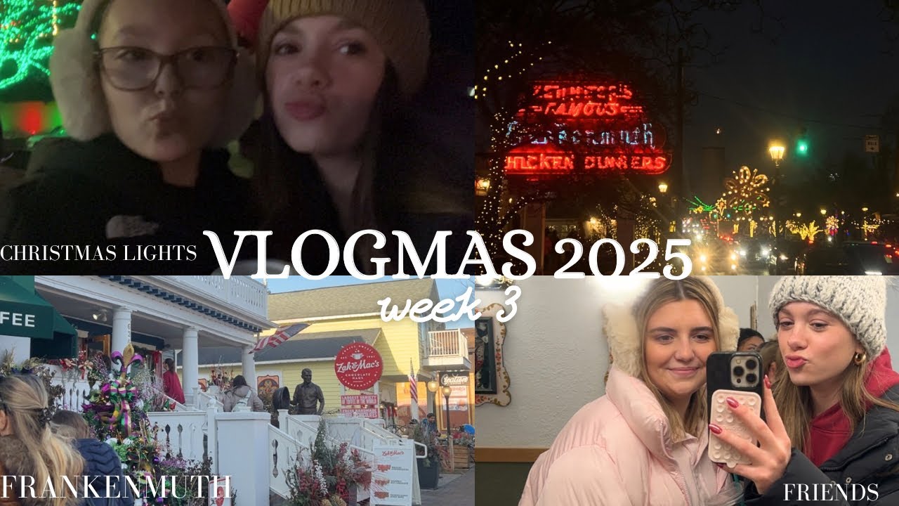 vlogmas week 3