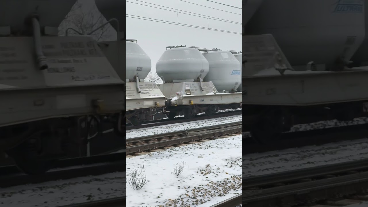 Durchfahrt DPB 193 804 als ULTRANS Kesselzug in Wien Simmering