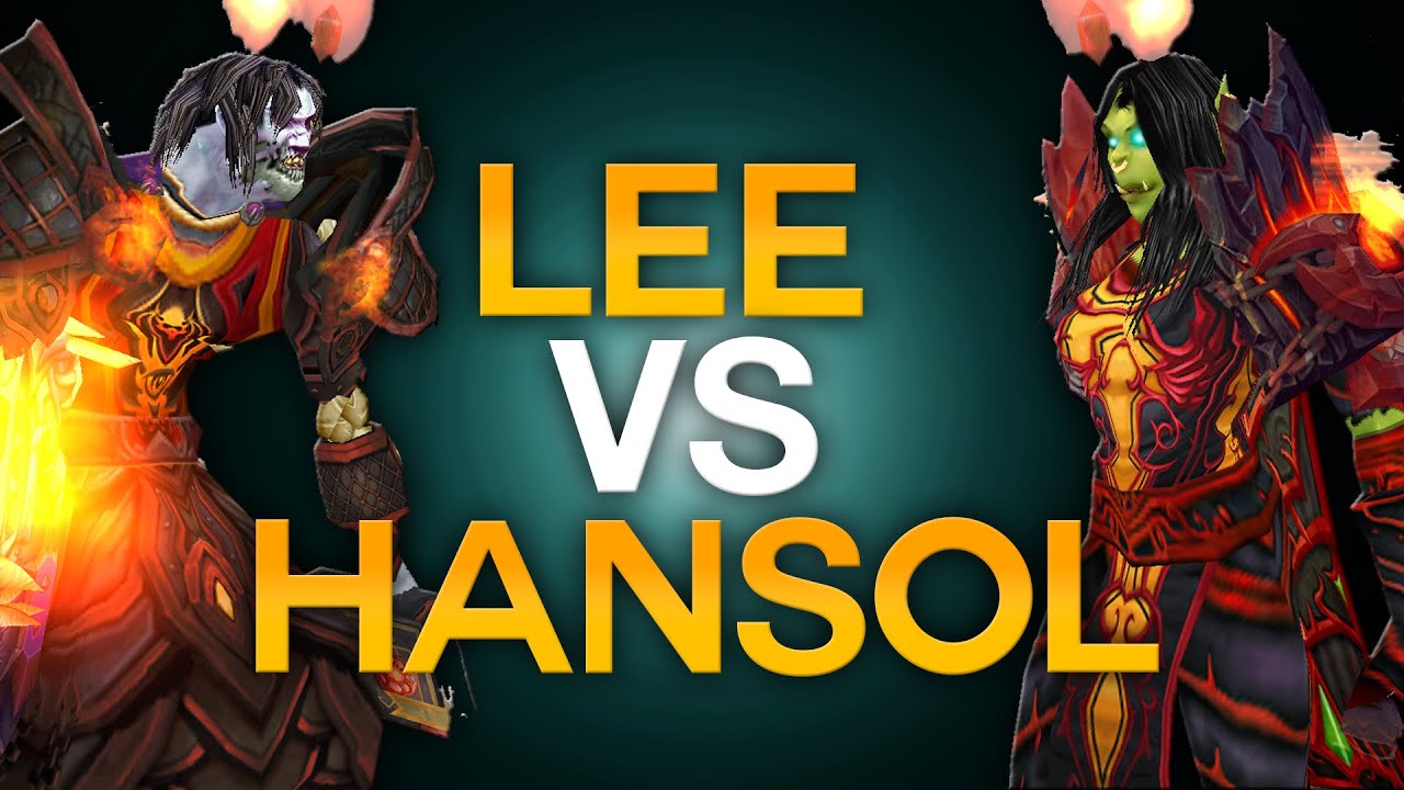 Enhancement vs Fire Mage (Lee vs Hansol) 5.4.2