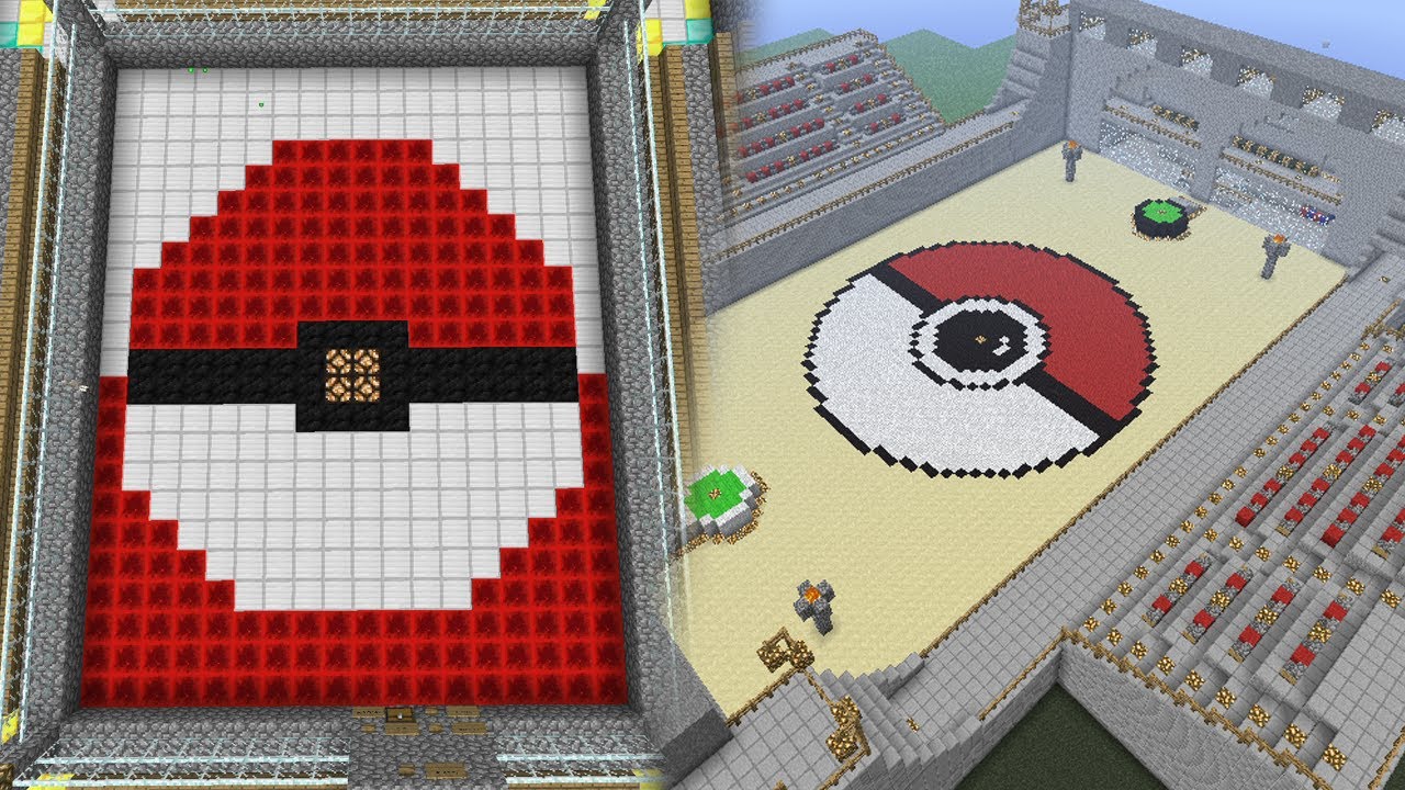 POKEMON ARENA IN MINECRAFT