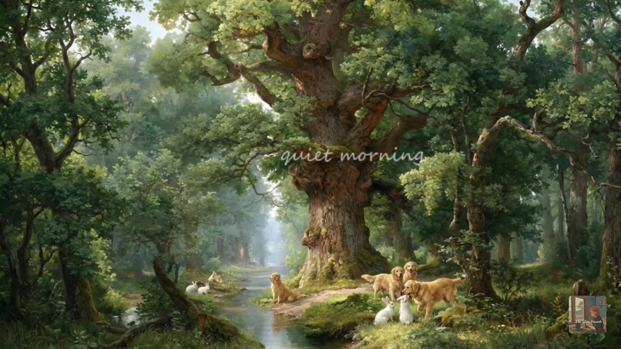 lost in the forest. 🦌 (music to escape to a magical world)