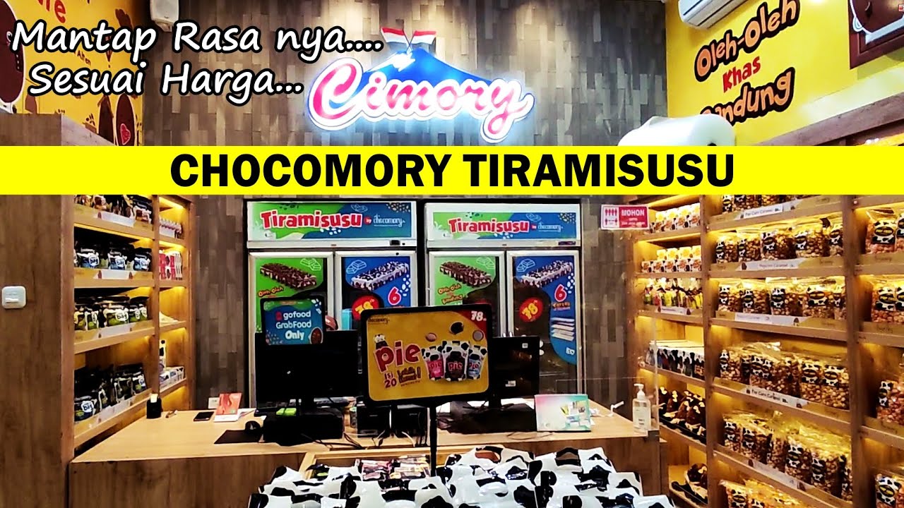 CHOCOMORY TIRAMISUSU Bandung | Rasanya Mantap... Toko Oleh-oleh Viral Cuma Di Bandung