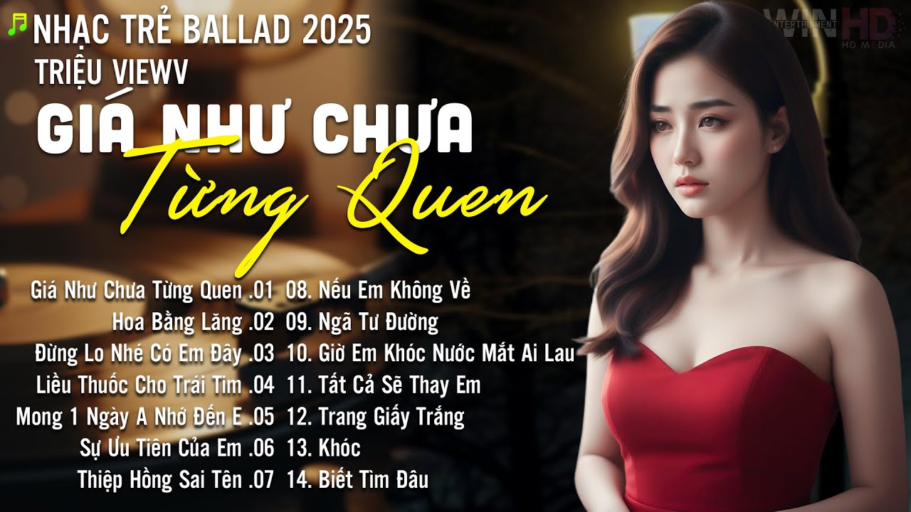 Nhạc Trẻ Ballad Hot Nhất | Playlist Nhạc Trẻ Tâm Trạng Chạm Đến Mọi Cảm Xúc - Giá Như Chưa Từng Quen
