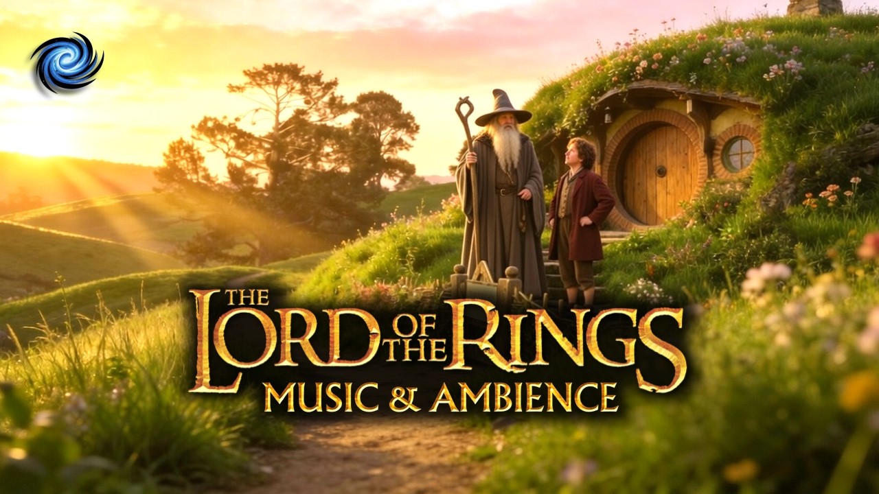 Lord of the Rings - Cozy Shire Ambience | Relaxing Hobbit Music | Focus & Reading