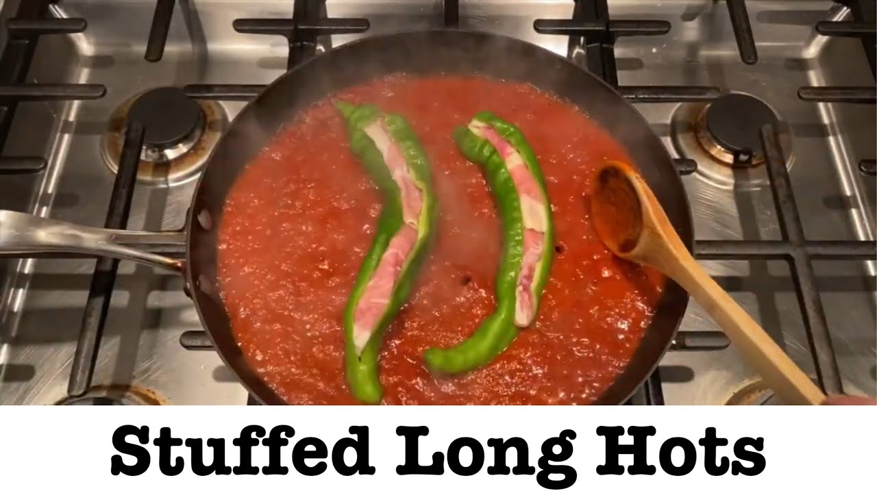 How to make quick and easy stuffed long hots