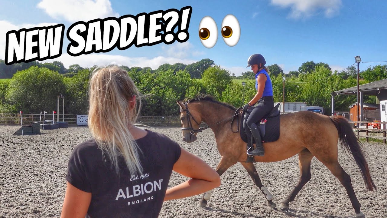 TESTING OUT NEW SADDLES 👀