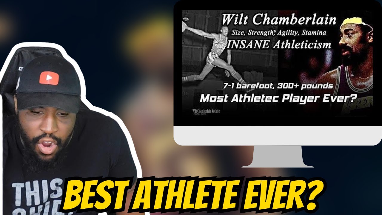 Lebron Fan REACTS to Wilt Chamberlain The MOST ATHLETIC Giant Ever | REACTION