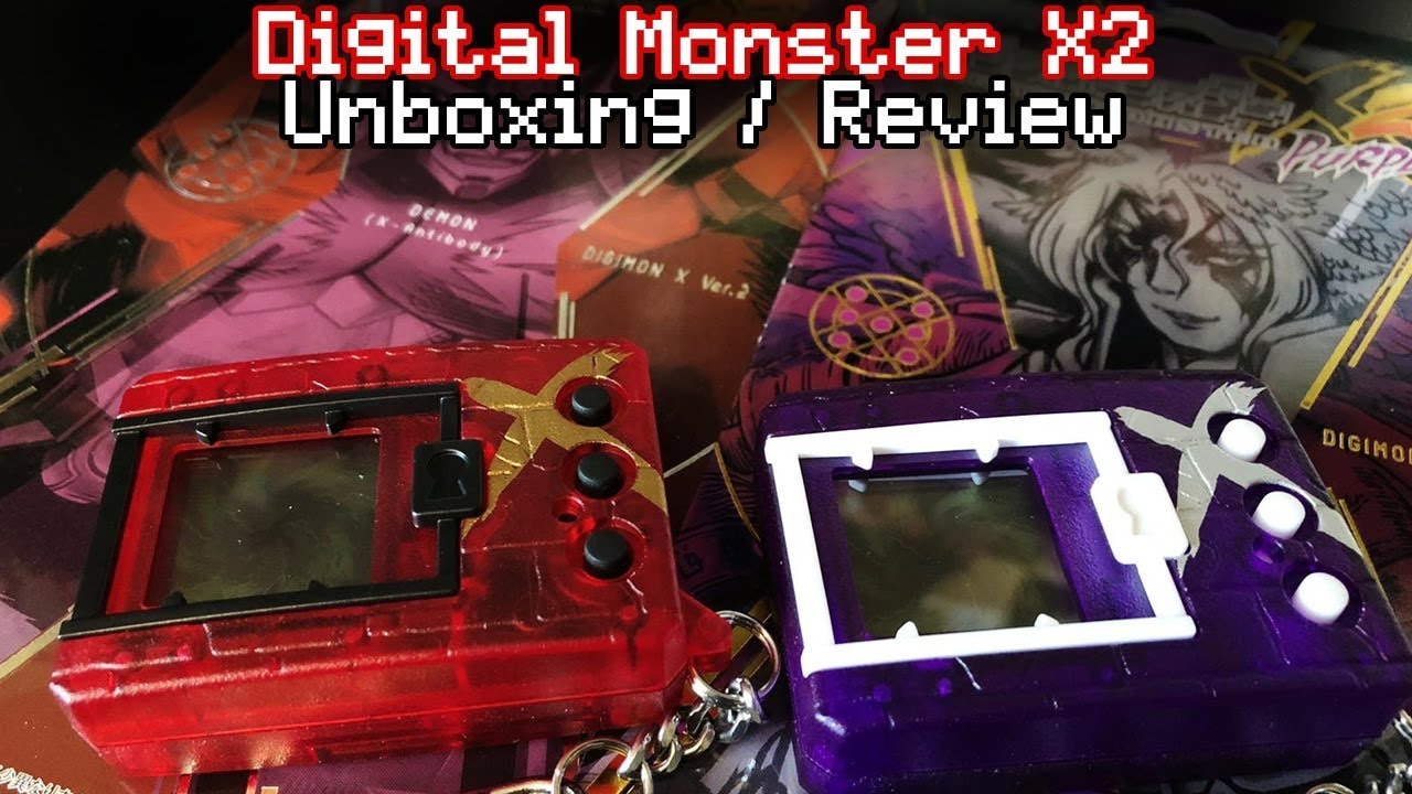 Digital Monster X2 Red & Purple UNBOXING / REVIEW (Digimon X2 / DMX2) #Digimon