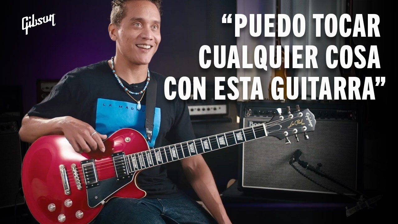 La guitarra eléctrica favorita de Yasser Tejeda