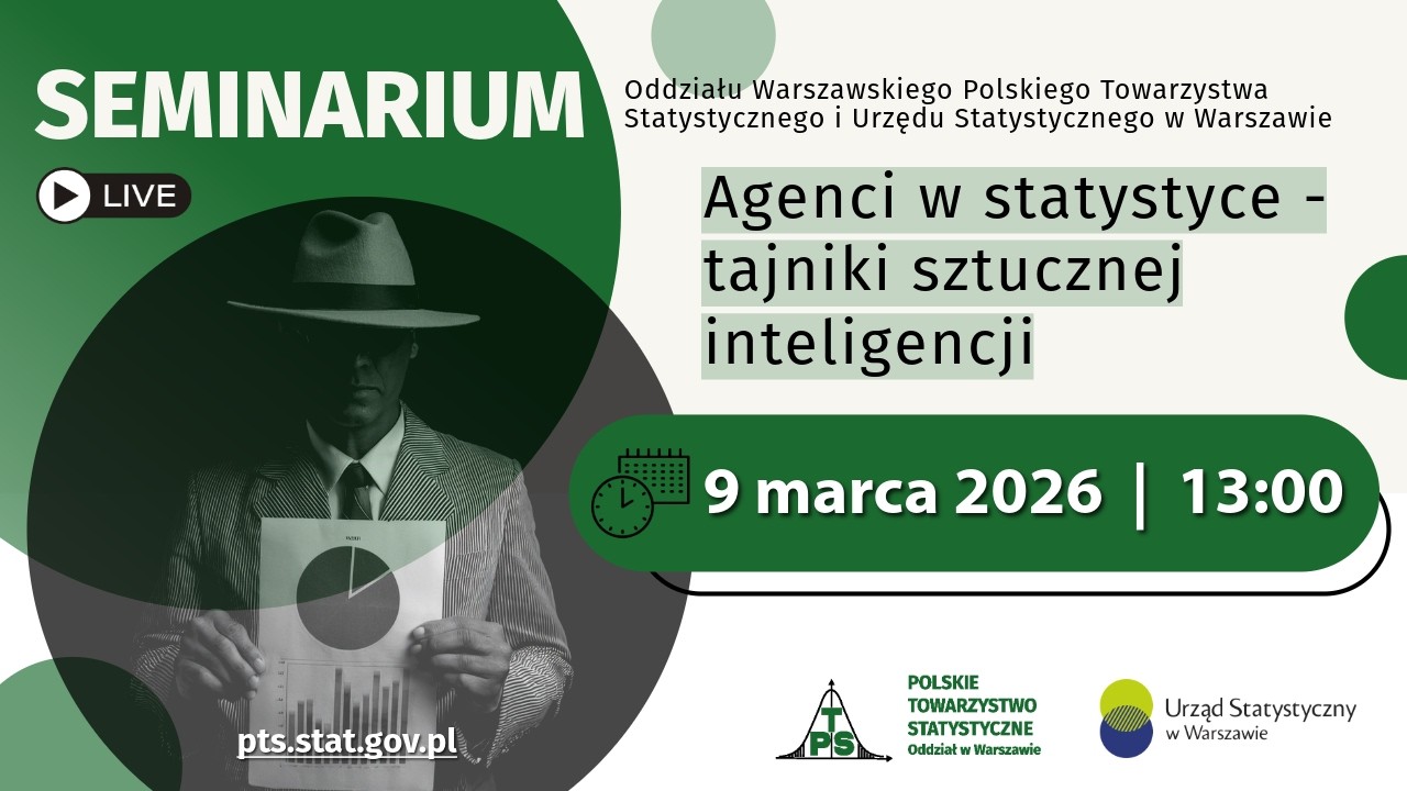 Seminarium  „Agenci w statystyce - tajniki sztucznej inteligencji”