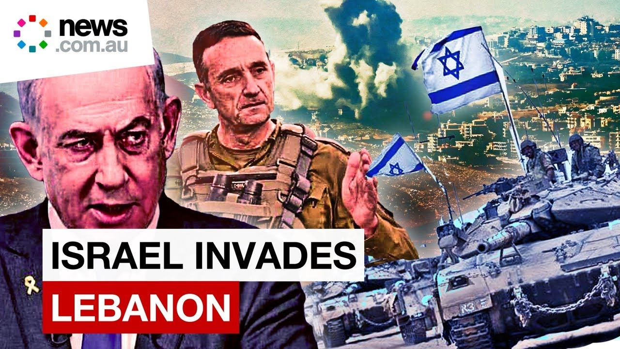 Israel launches &lsquo;ground invasion&rsquo; of Lebanon