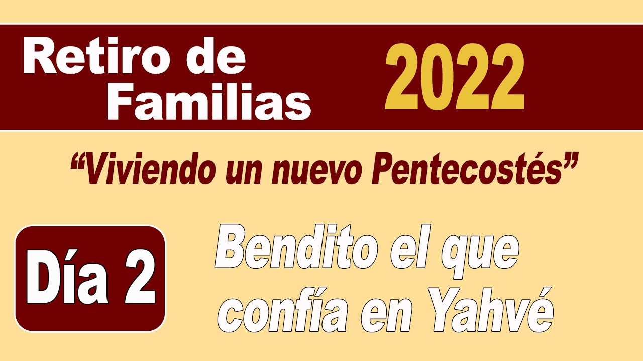 Bendito el que confia en Yahvé y en Él pone su esperanza. P. Jhon Mario Montoya.