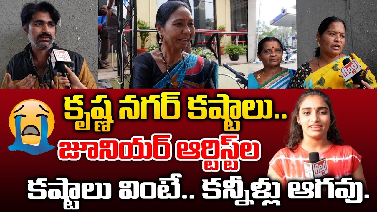 Difficulties of Junior artists | Film Indusrty | Hyderabad | Red Tv Telugu