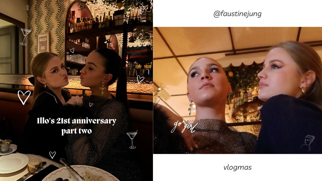 vlogmas : Illo's 21st anniversary part two