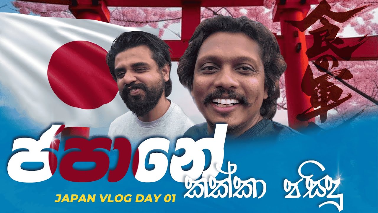 මගේ මුල්ම ජපන් ගමන | Japan Visit | Day by Day by Dilan