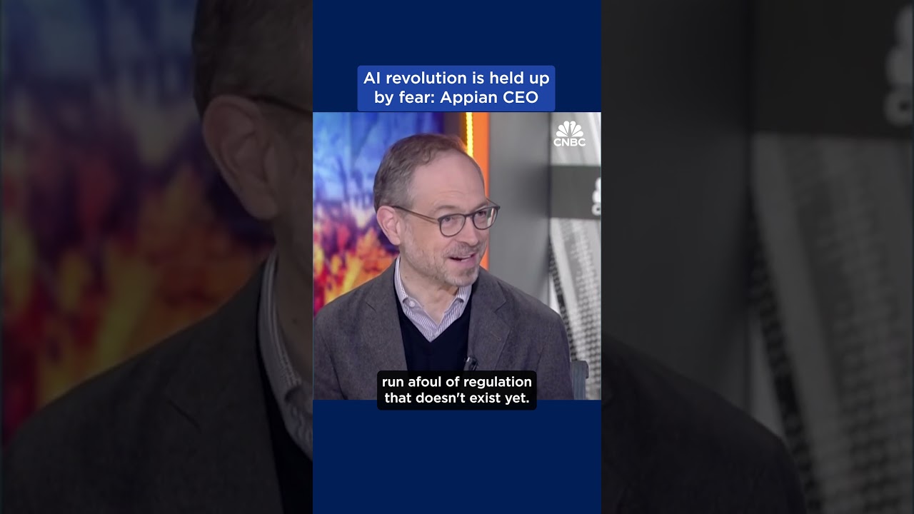 AI revolution is held up by fear: Appian CEO