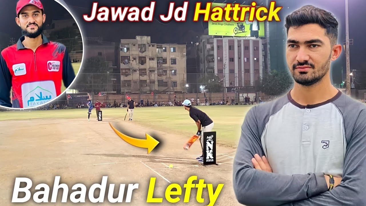 Jawad JD Ka Aesa Over Ke Bahadur Lefty Bhi Hil Gaya 😮 Jawad JD Hattrick 🔥
