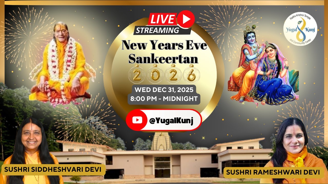 12/31/2025 | New Year's Eve Sankeertan -  Winter Retreat