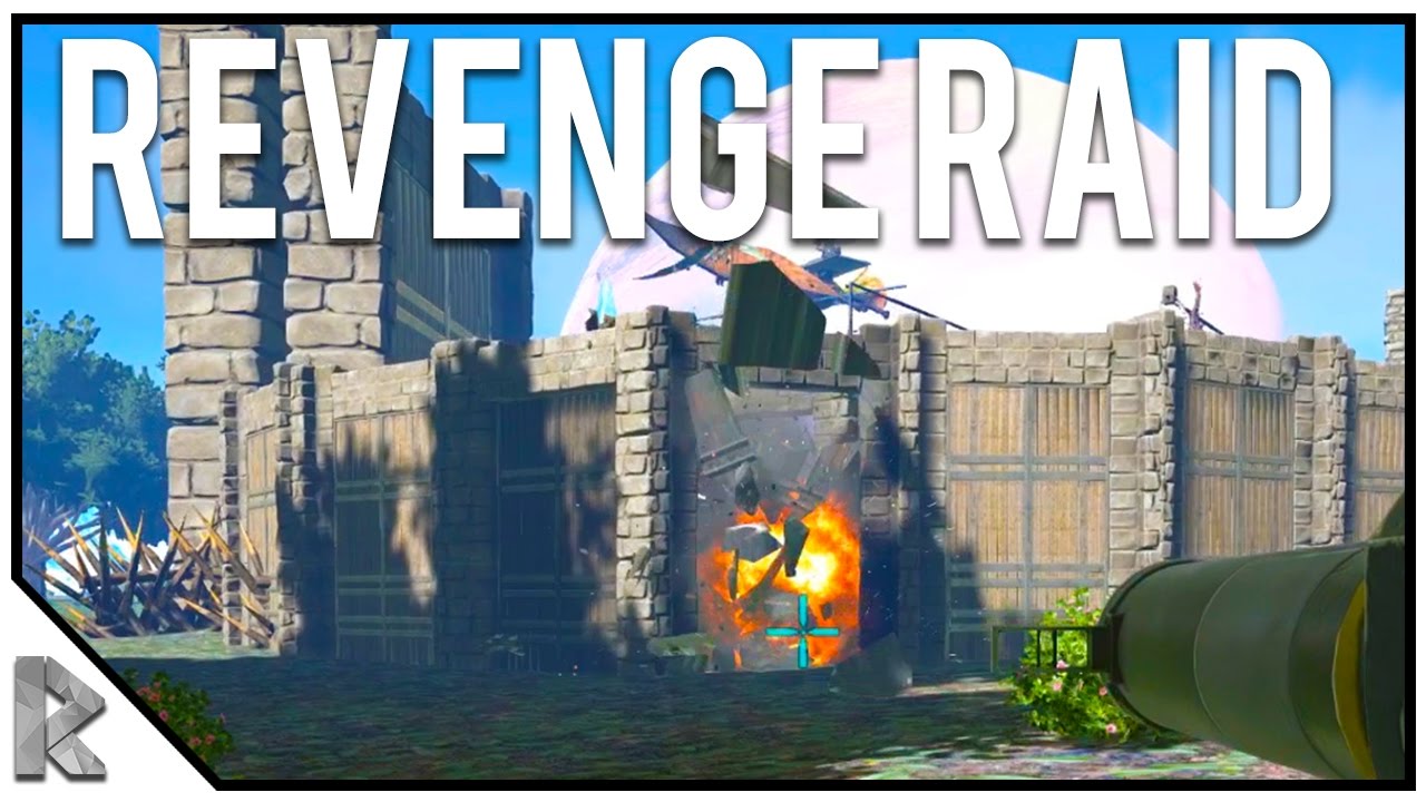 REVENGE RAID TIME - TONS OF LOOT! - Ark Survival Evolved 