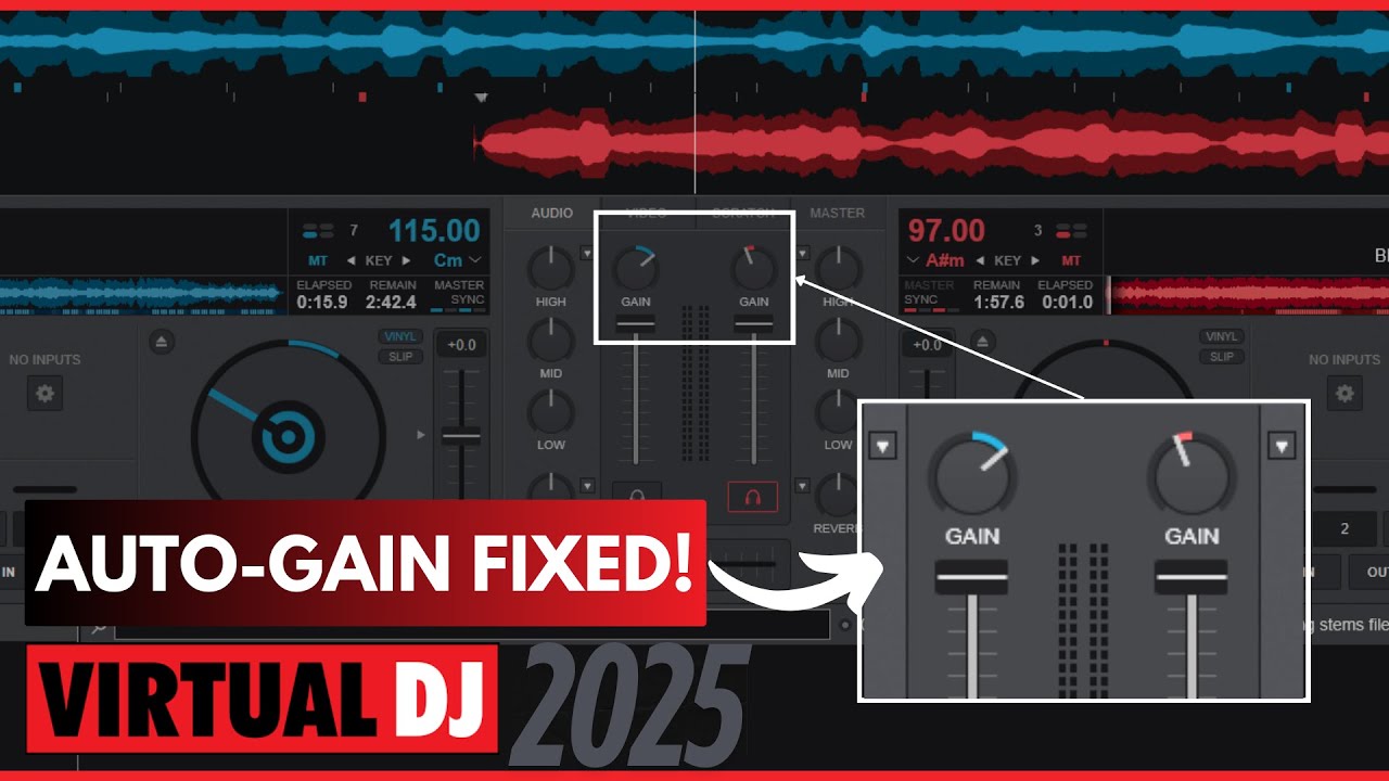 How to Fix Auto-Gain in Virtual DJ | Latest (2025)
