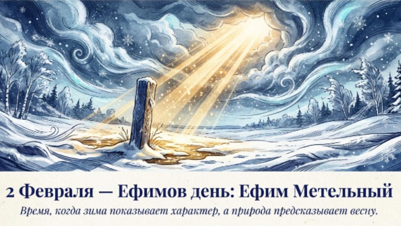 2 февраля — Ефимов день: метели на Масленицу и приметы на раннюю весну!