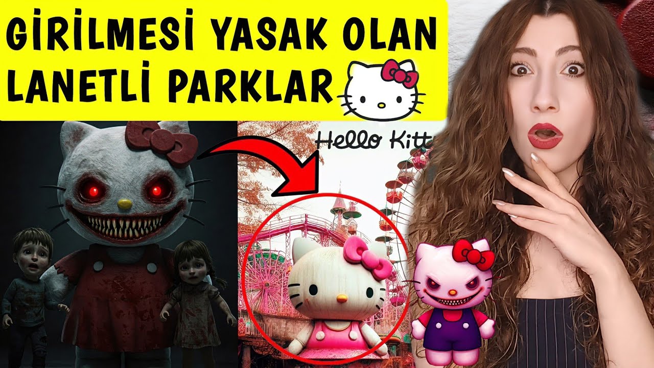 ASLA Girmemeniz Gereken 3 Terk Edilmiş Park! (HELLO KİTTY, ŞİRİNLER, SÜNGERBOB)