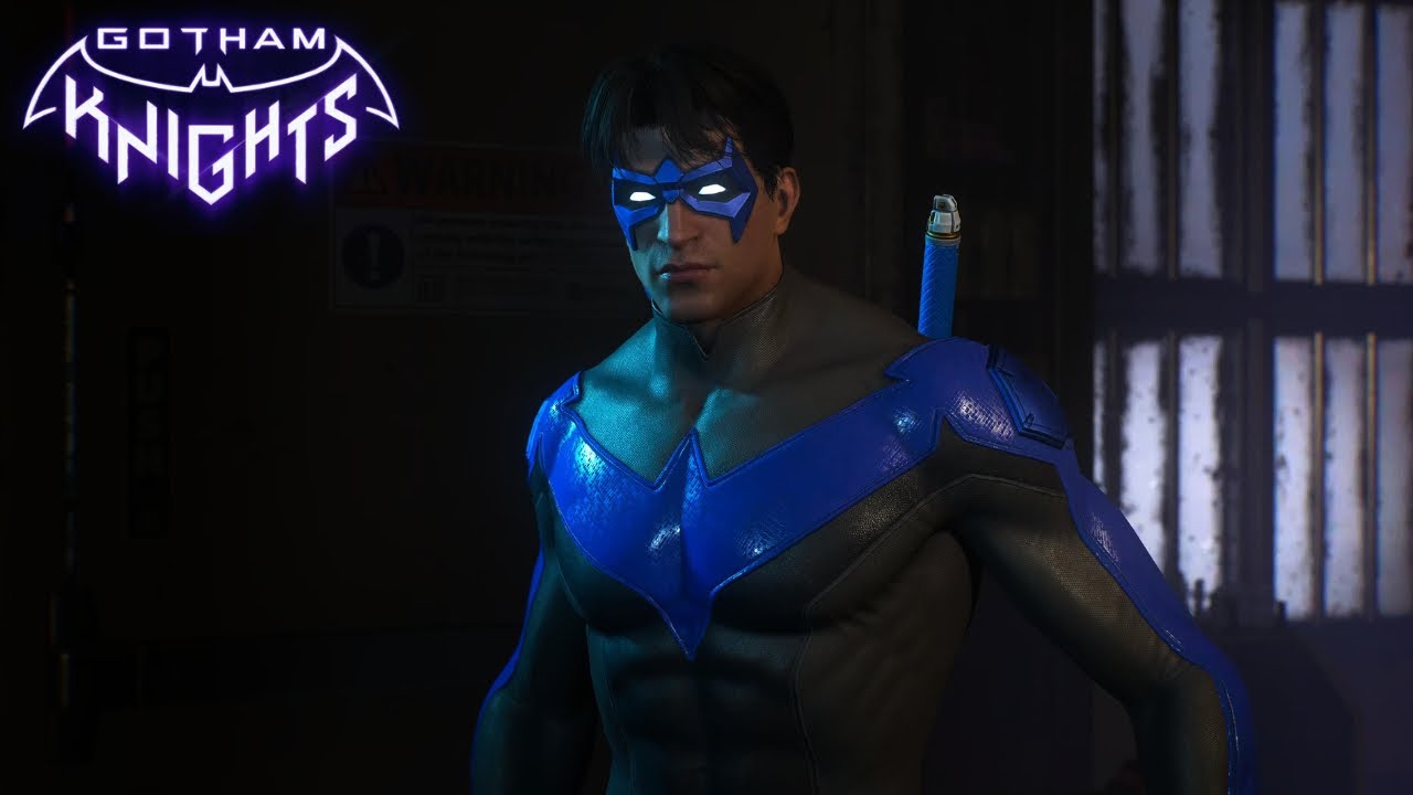 Nightwing Sneaks Into The Police Station With The Knightwatch Suit - Gotham Knigths (4K 60fps)