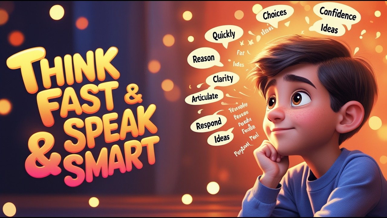 How to Think Fast & Speak Smart in English | English Podcast for Speaking Fluency (B1–B2)