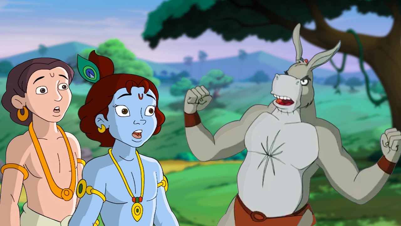 Krishna aur Balaram - Gadhasur Ka Hamla | Cartoons for Kids in Hindi | Fun Kids Videos