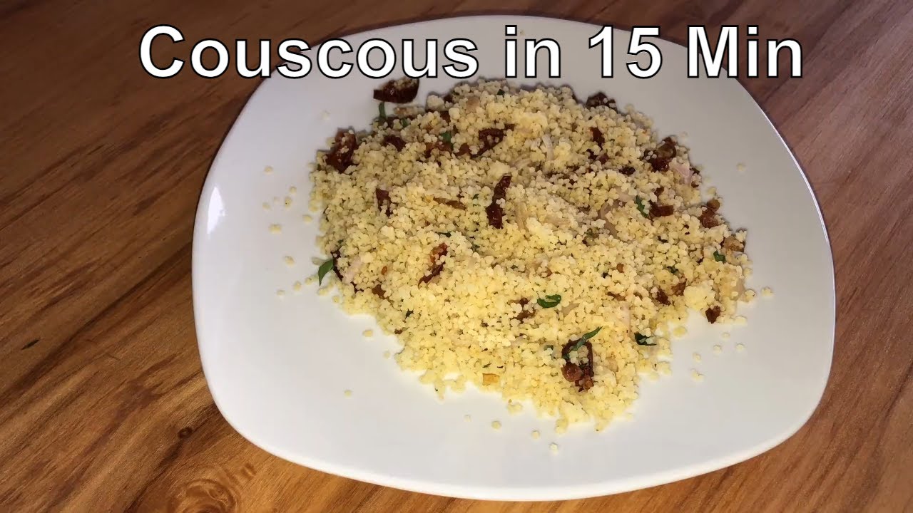 Couscous Beilage in 15 Minuten