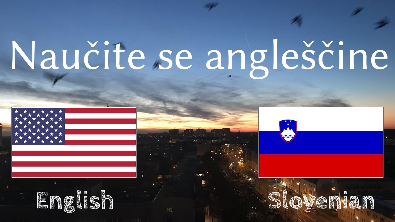 Učite se pred spanjem - Angle&scaron;čina (Naravni govorec)  - brez glasbe