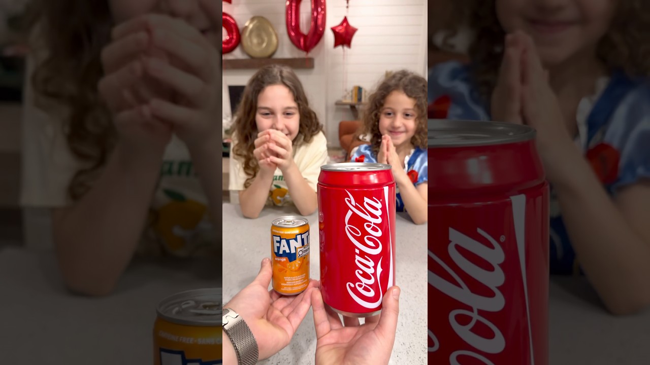 Which one is real soda pop?😂❤️