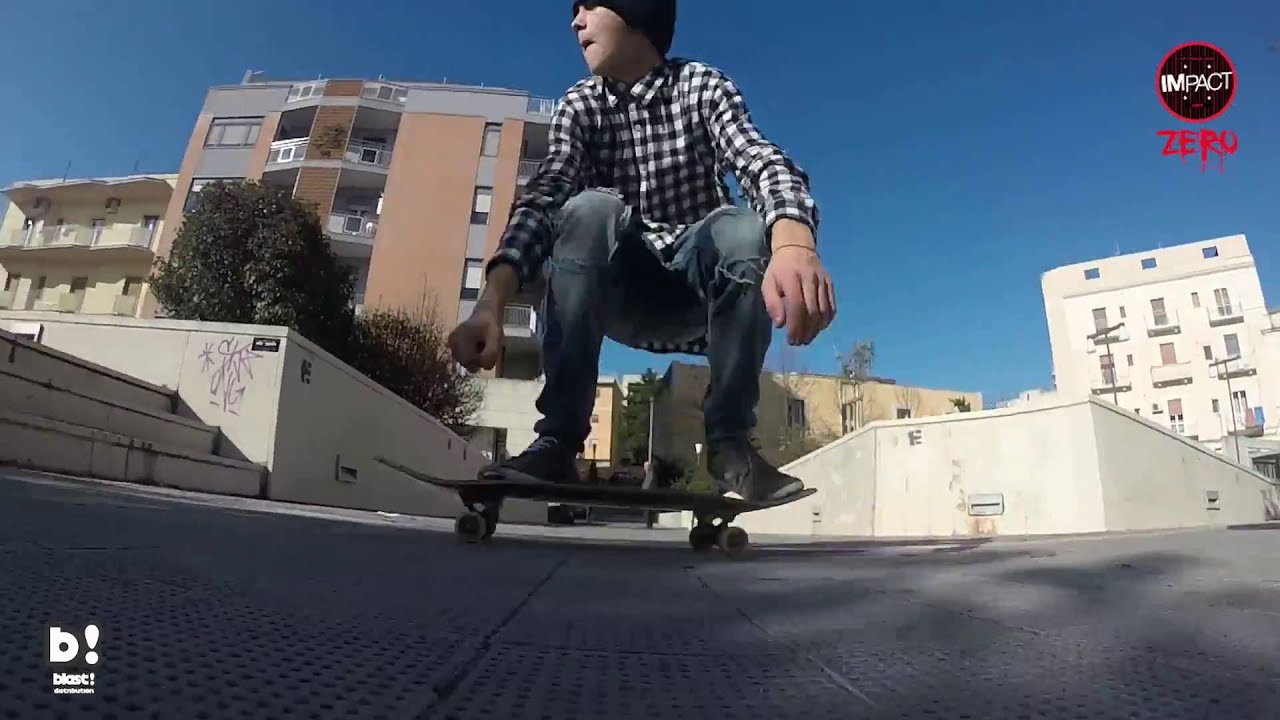 Michael Tedesco - intrAppola underground shop - X Blast distribution X Zero Skateboards IMPACT TEST