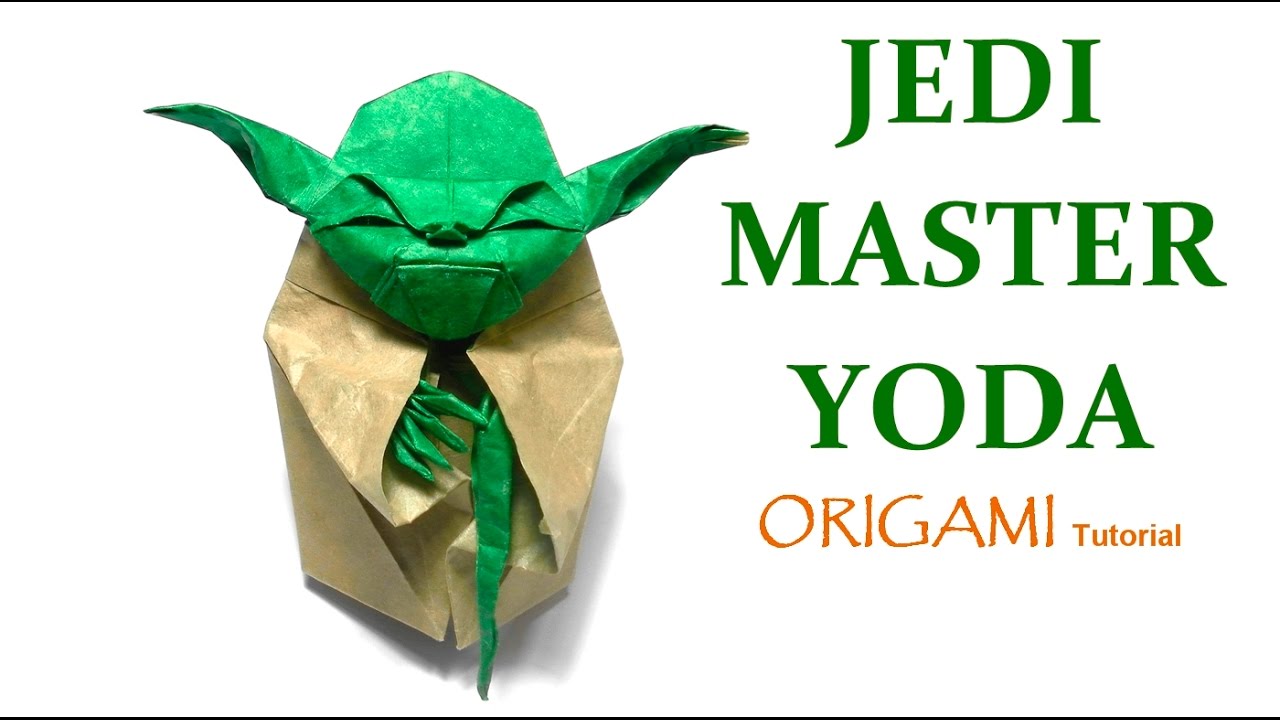 Origami Jedi Master Yoda (Fumiaki Kawahata) Star Wars
