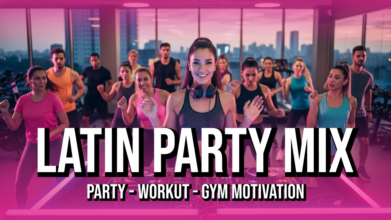 Latin Party Mix – Workout Mix – Música para Bailar y Hacer Ejercicio – Latin Dance Music