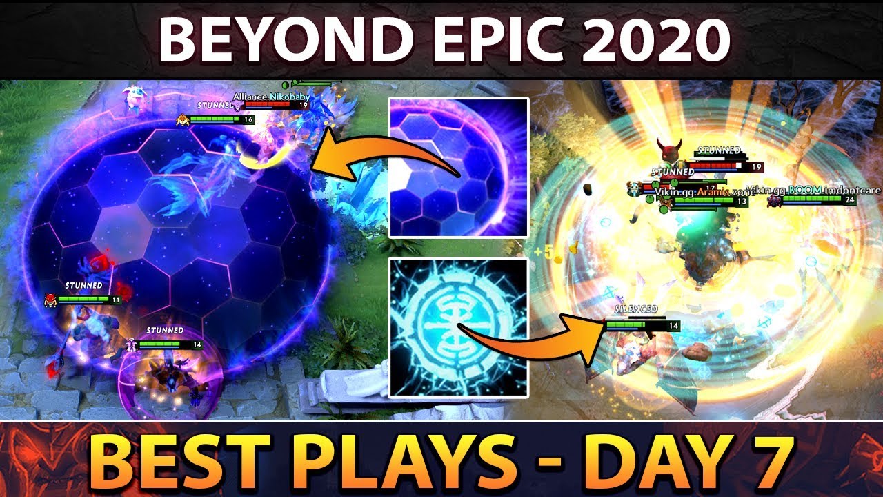 Dota 2 BEYOND EPIC: Best Plays - Day 7