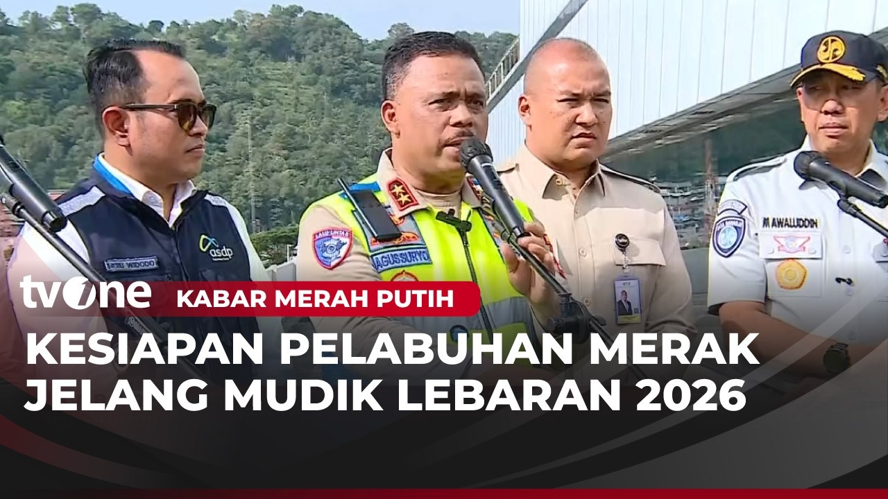 Kakorlantas Polri Tinjau Langsung Kesiapan Pelabuhan Merak untuk Mudik Lebaran | Kabar Merah Putih