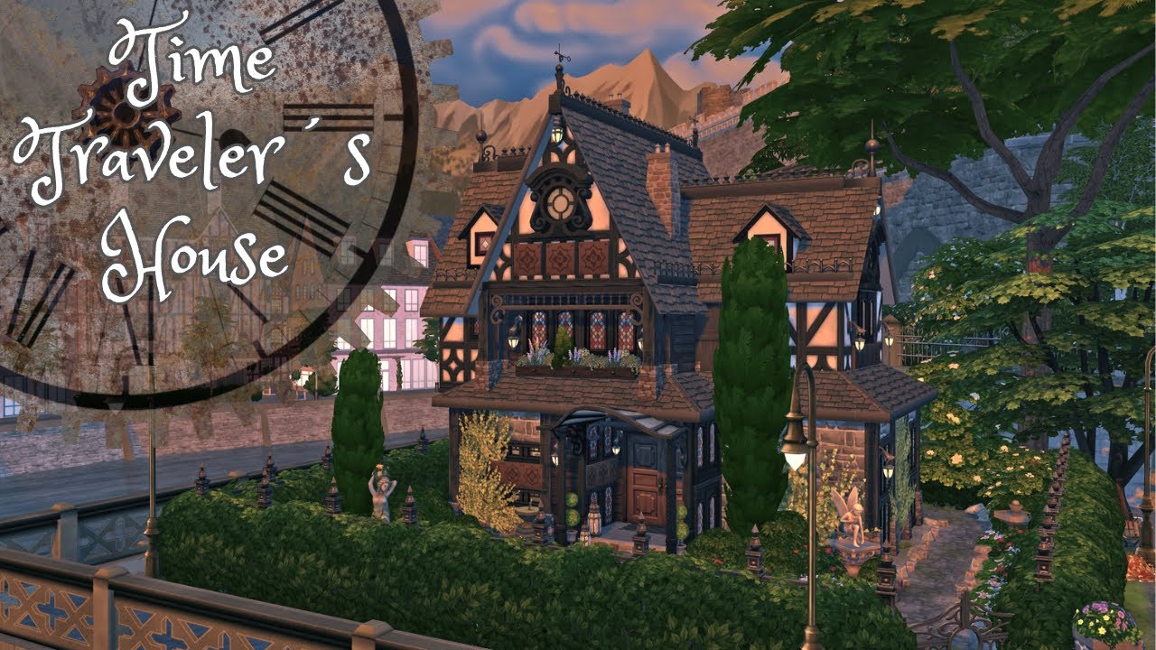 Time Traveler´s House ✨ No CC ✨ The Sims4 STOP MOTION Build