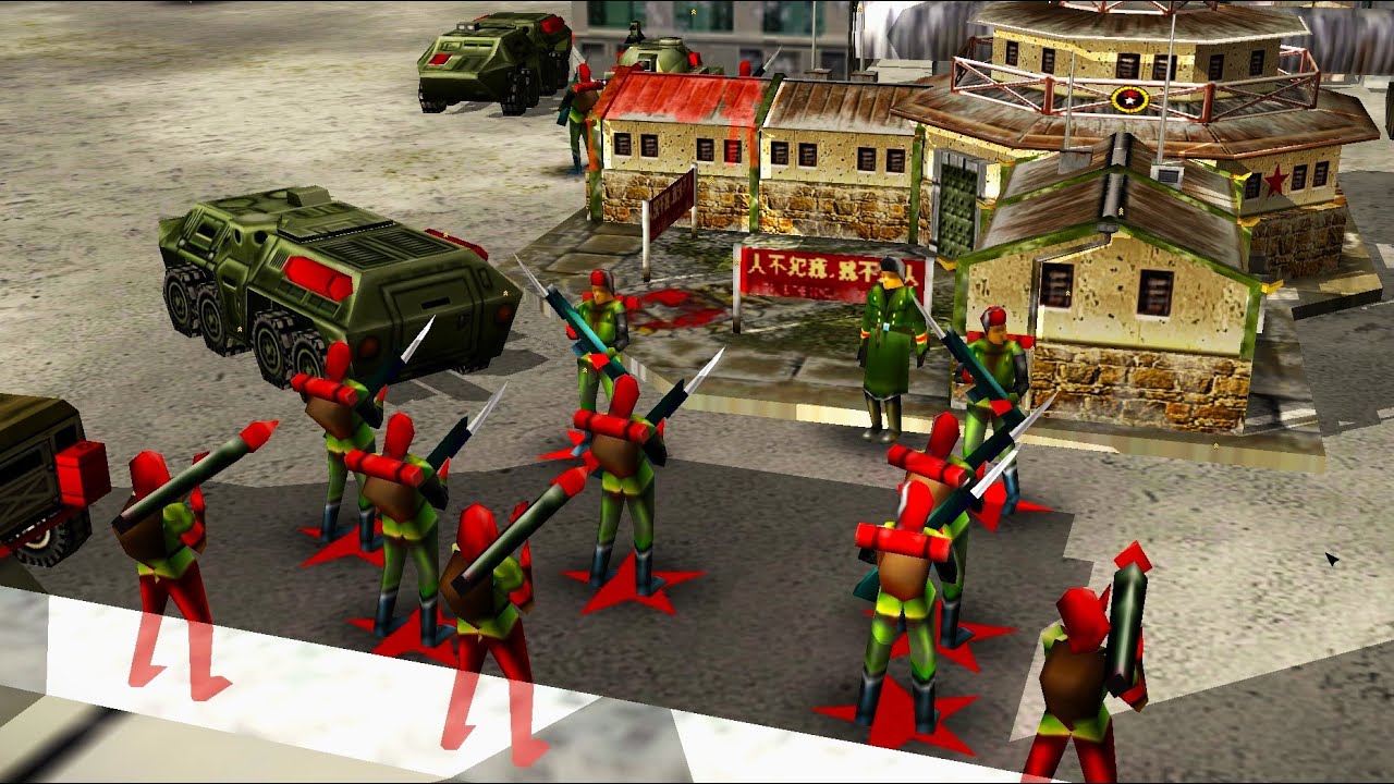 The Republic of China Launches a Counteroffensive Against Its Enemies | C&C Generals ZH Mission Map