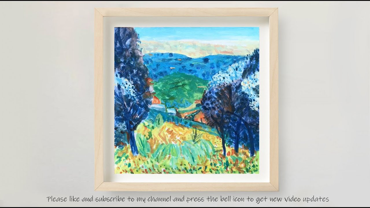 How to Paint Like Pierre Bonnard | Post-Impressionism | Acrylic