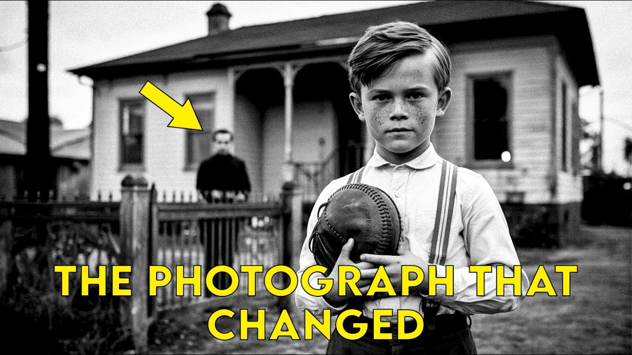 A Boy Poses with His Ball in 1910 - The Mystery That Shocked the City