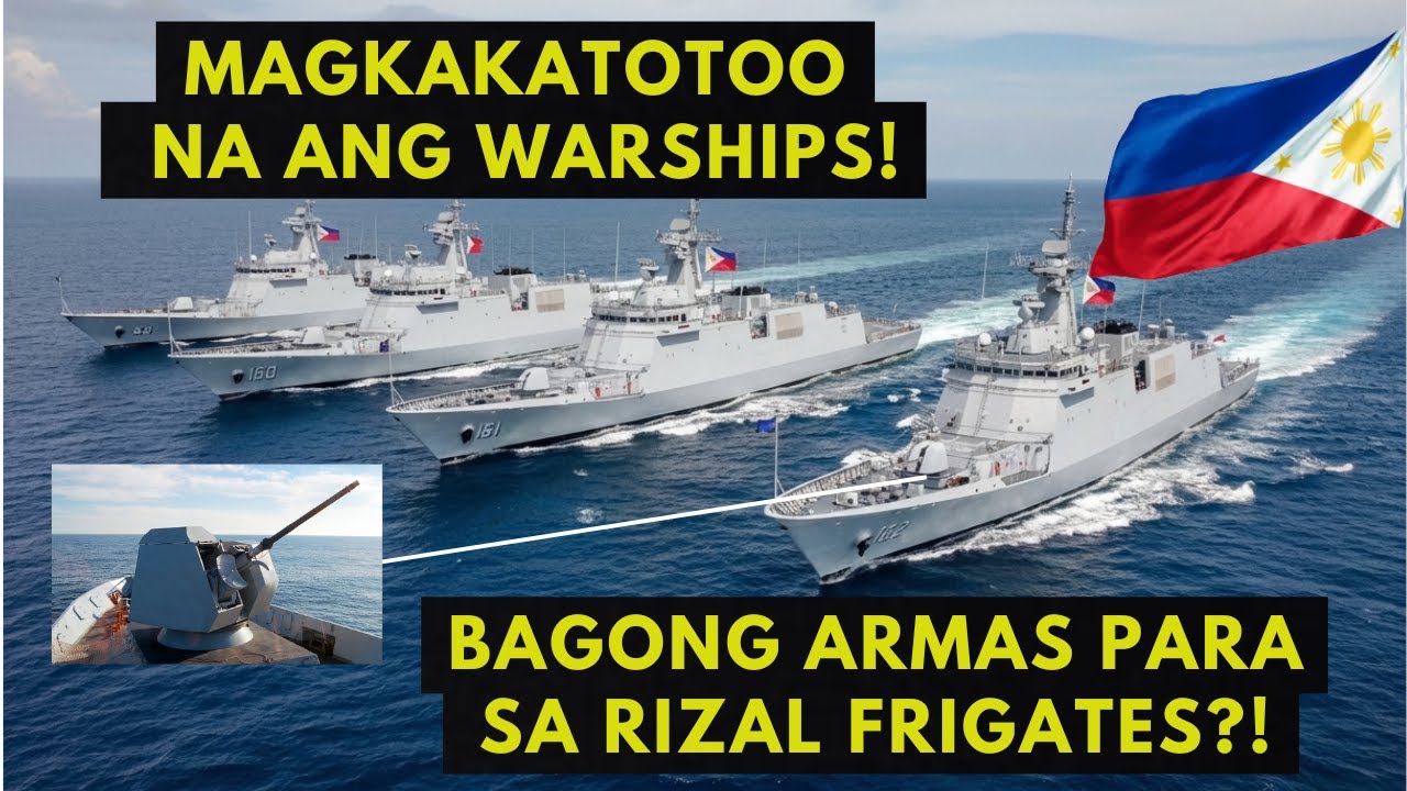HYUNDAI GAGAWA NA NAMAN NG BAGONG WARSHIPS PARA SA PILIPINAS! BAGONG ARMAS PARA SA RIZAL FRIGATES?!